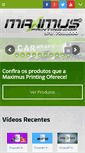 Mobile Screenshot of maximusprinting.com